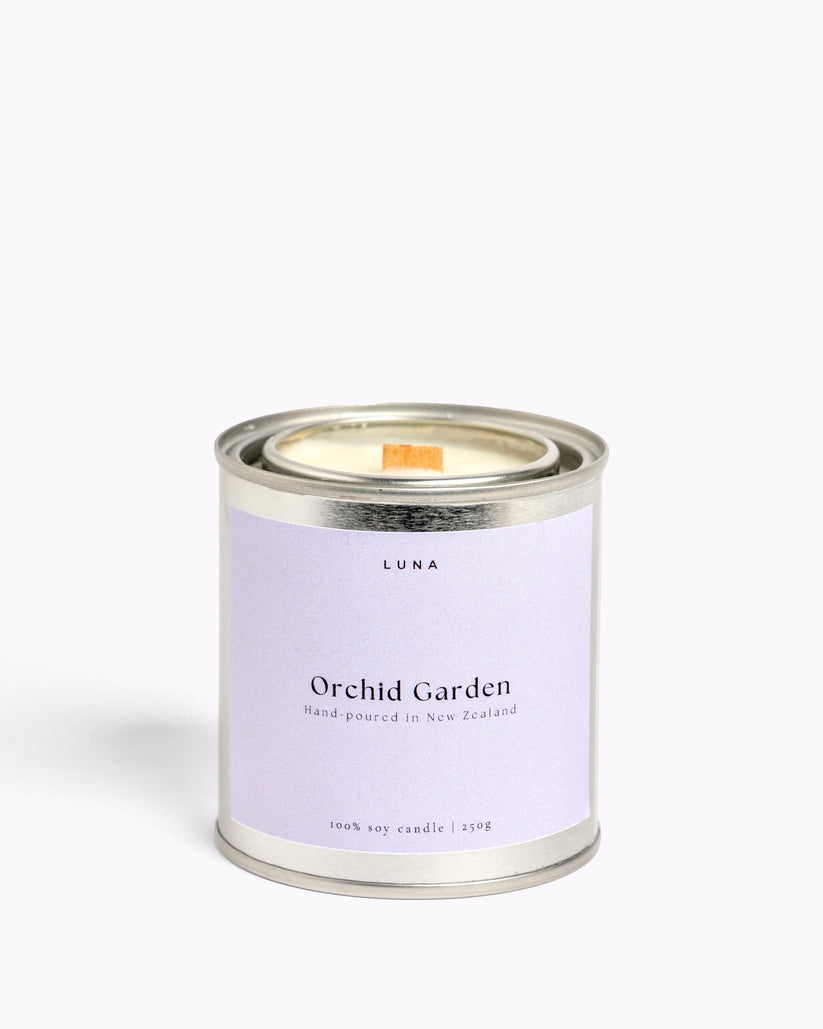 Luna Candle - Orchid Garden