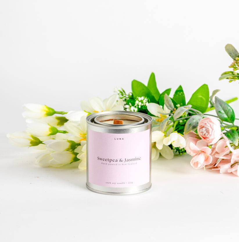 Luna Candle - Sweet Pea & Jasmine
